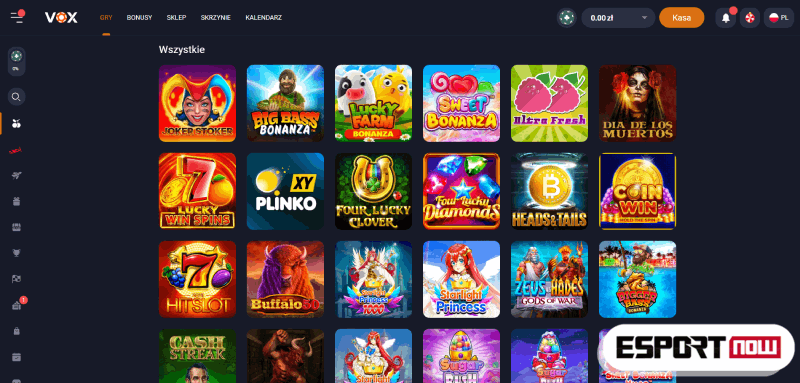VOX Casino — nowoczesne kasyno online z szeroką ofertą gier VOX Casino — nowoczesne kasyno online z szeroką ofertą gier